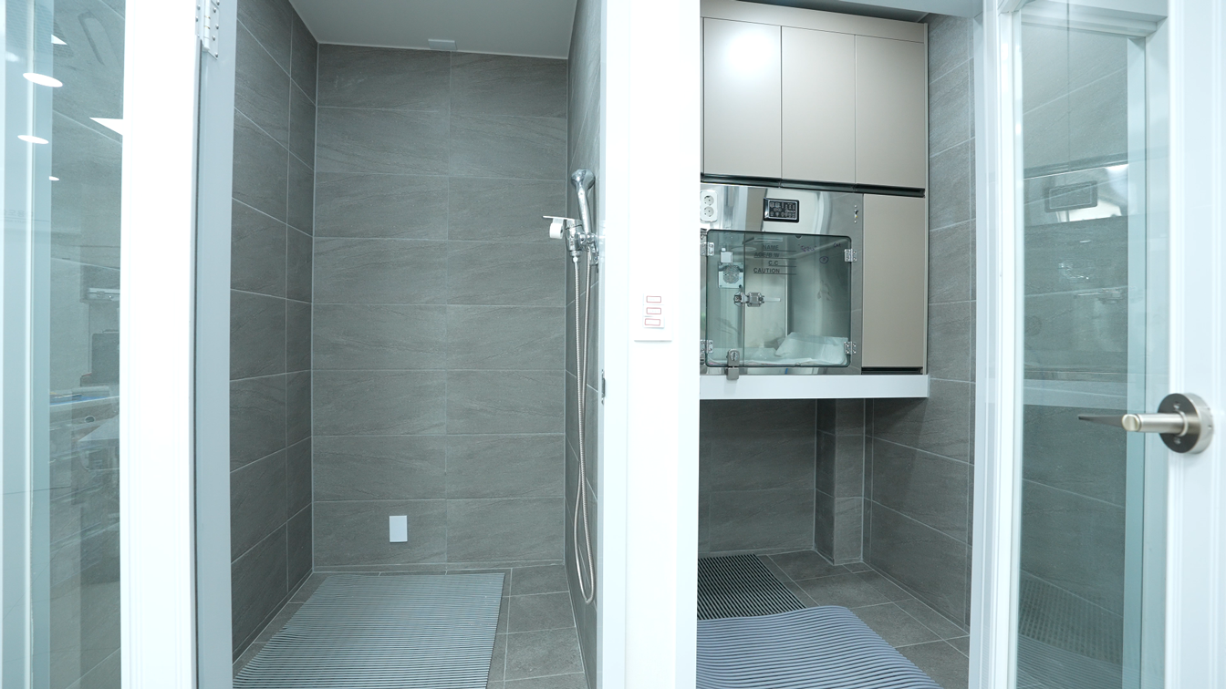 용문조아동물병원 대형견 입원실